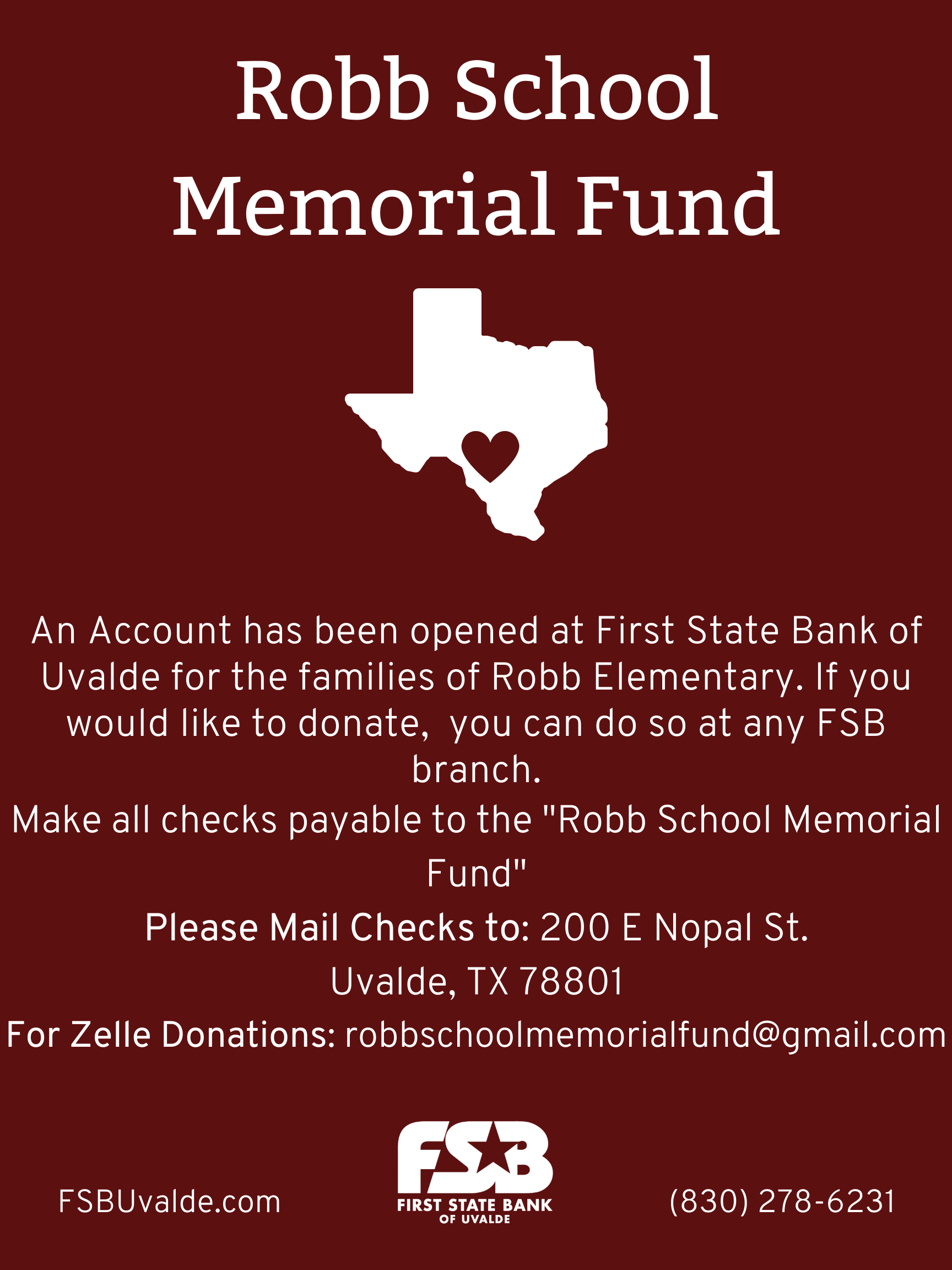 Robb School Memorial Fund
